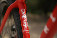 2024 Fairdale Hareraiser 26" Bike Matte Fire Engine Red DJ BMX Dirt Jumper Bikes