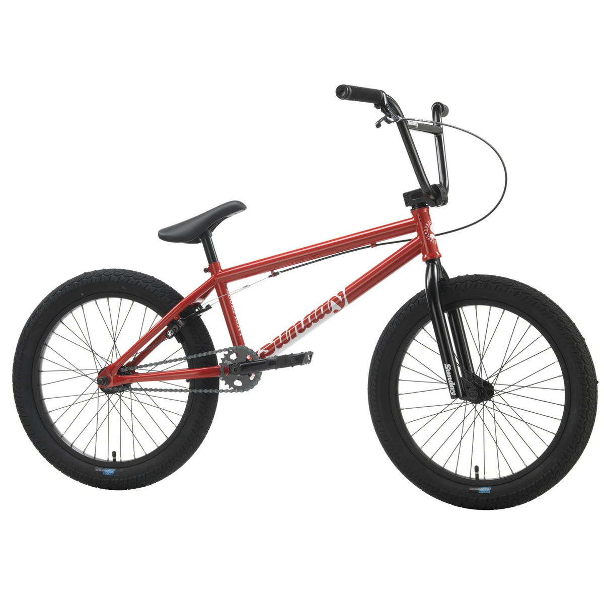Sunday Blueprint Bike Gloss Fire Engine Red BMX Bikes – The Secret