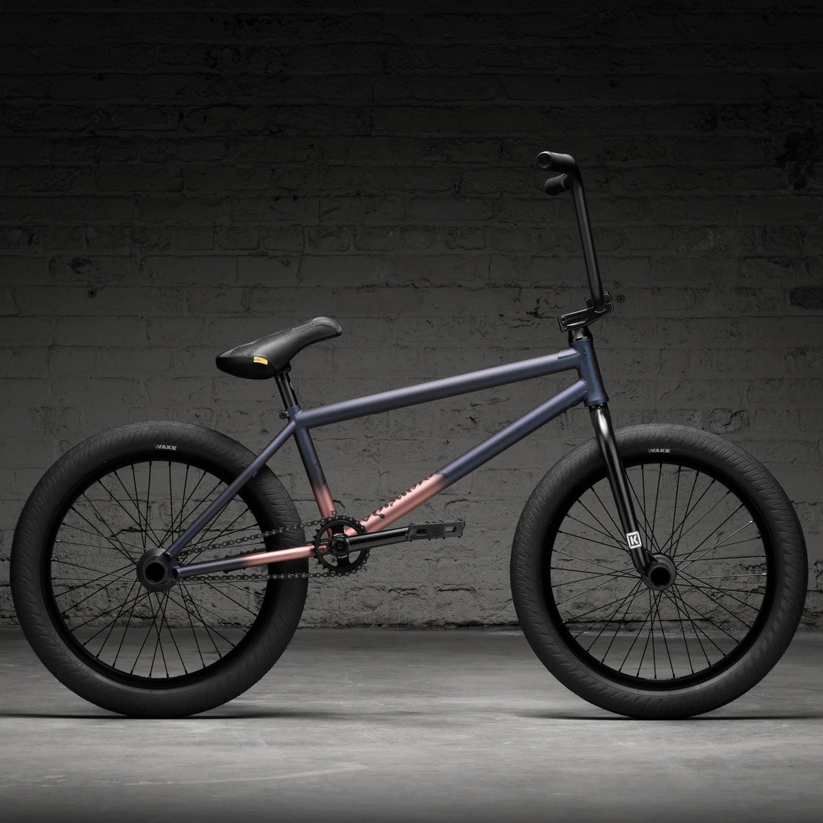 2026 Kink Downside Bike (Freecoaster) Purple Rose BMX Bikes