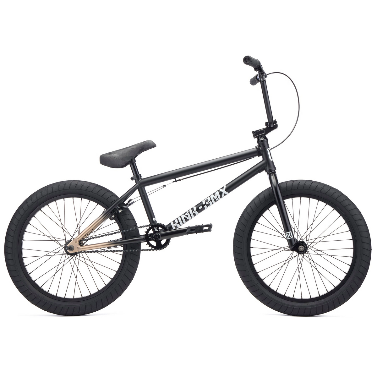 2027 Kink Launch Bike Black Gold BMX Bikes – The Secret BMX Shop