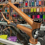 Sunday Silvawave Frame dark amber Brett Silva BMX Frames metallic dark gold