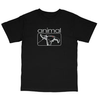 Animal 2K Tee black gray BMX Shirt