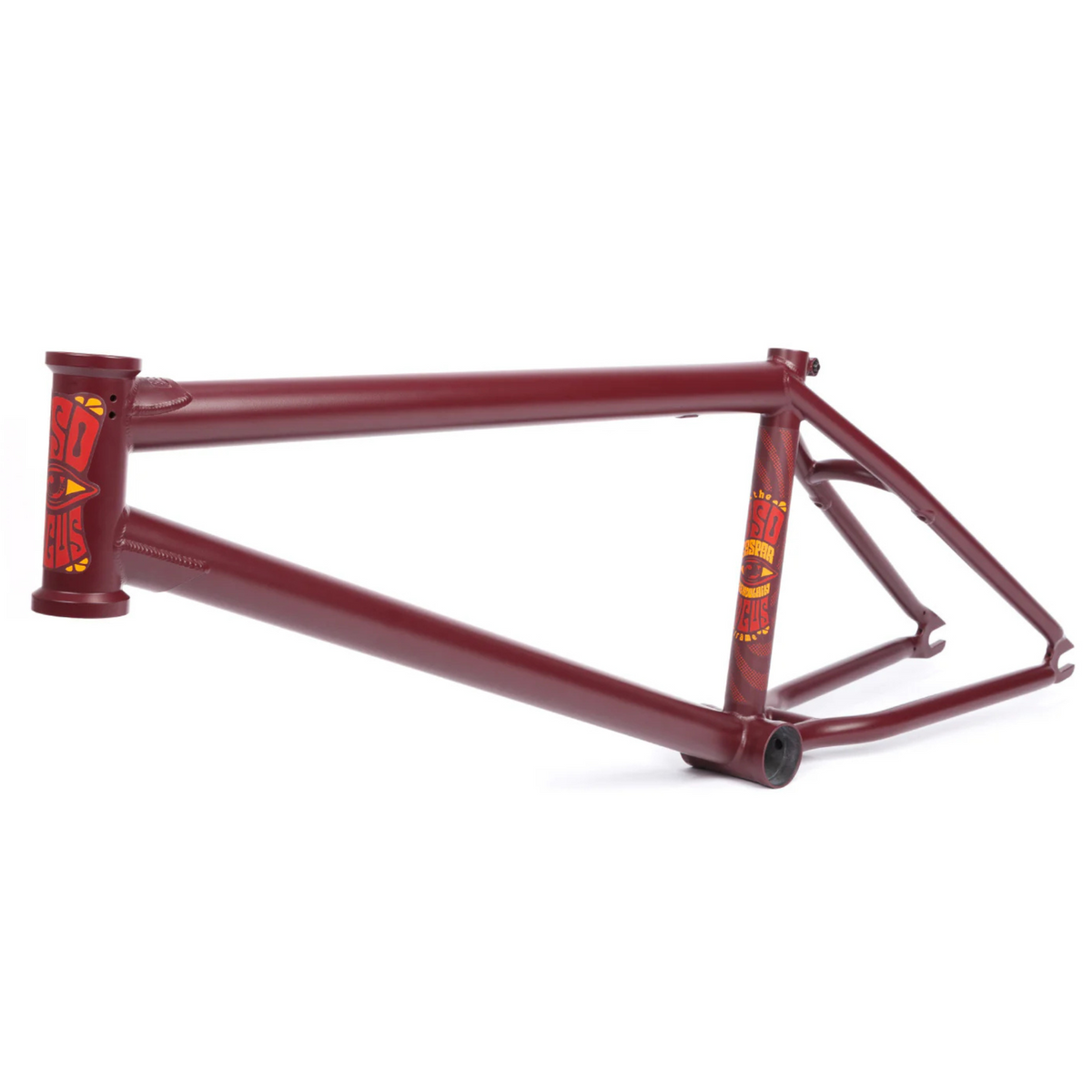 BSD Focus Frame Wine Red BMX Frames – The Secret BMX Shop