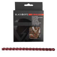 Black Ops Half Link 2.0 Chain BMX Chains trans red