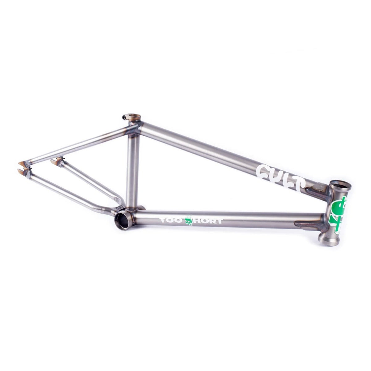 Cult 2 Short Frame Raw BMX Frames – The Secret BMX Shop