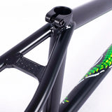 Cult Trey Frame Black BMX Alligator Frames trey Jones signature