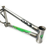 Cult Trey Frame Raw Clear Coat BMX Alligator Frames trey Jones signature