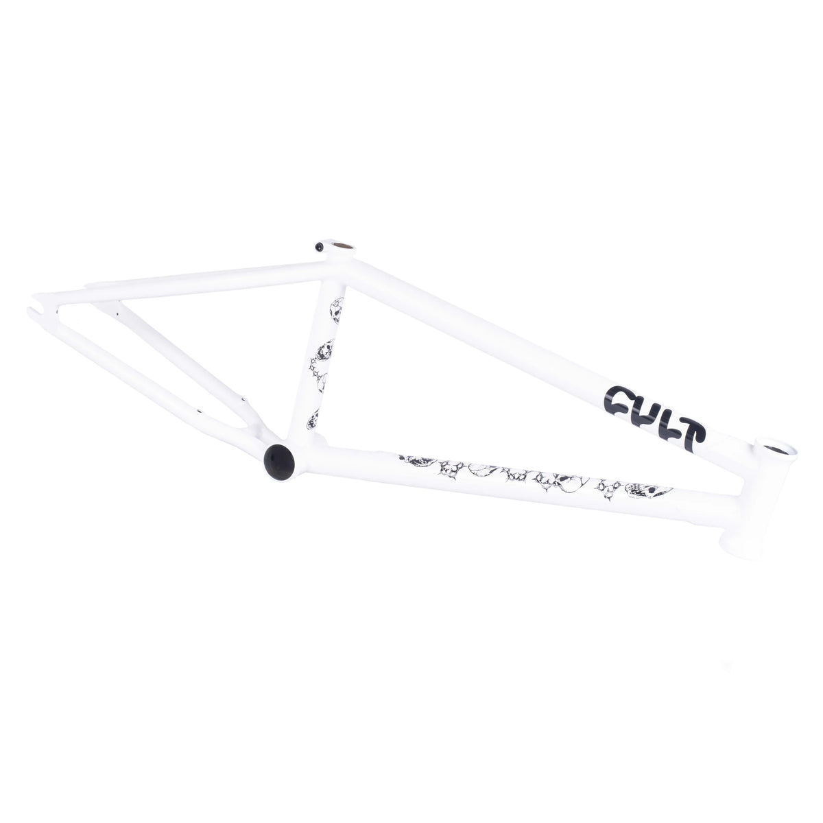 Cult Walsh Frame White BMX Frames The Secret BMX Shop