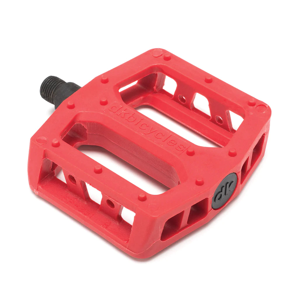 bmx pedale 1 2 zoll DK Blenders PC Pedal (1/2") Red