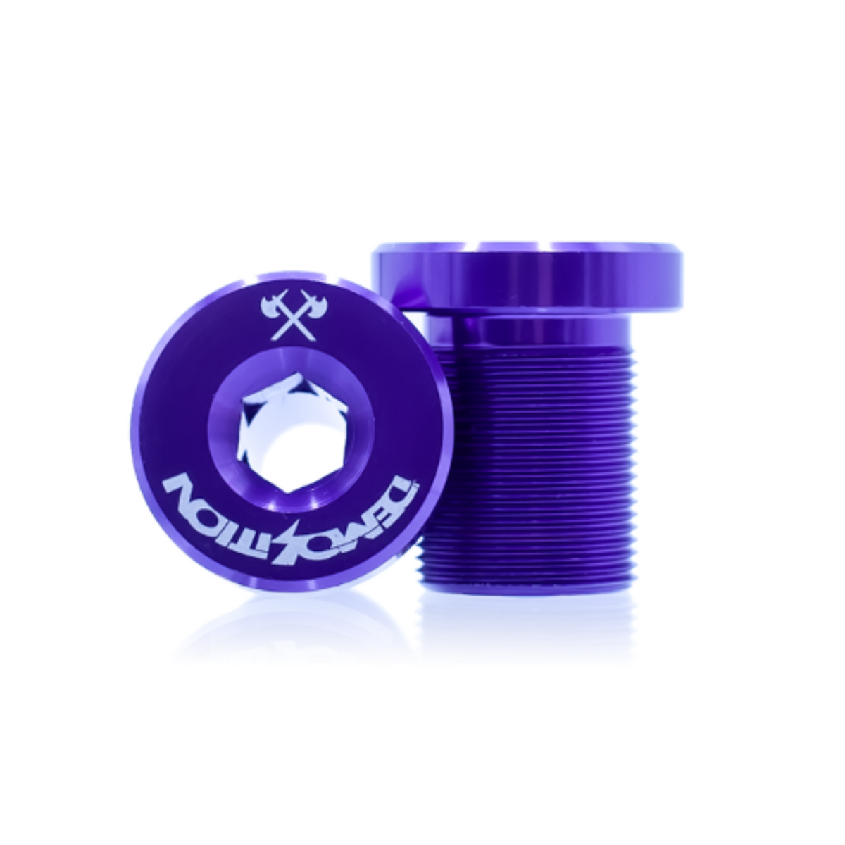 Demolition 24mm Revolt Rig Aluminum Crank Bolts BMX Spindle Bolt