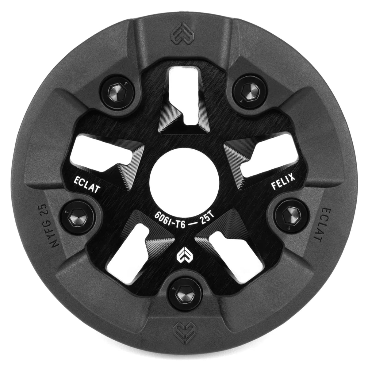 Eclat Felix Guard Sprocket Black BMX Sprockets – The Secret