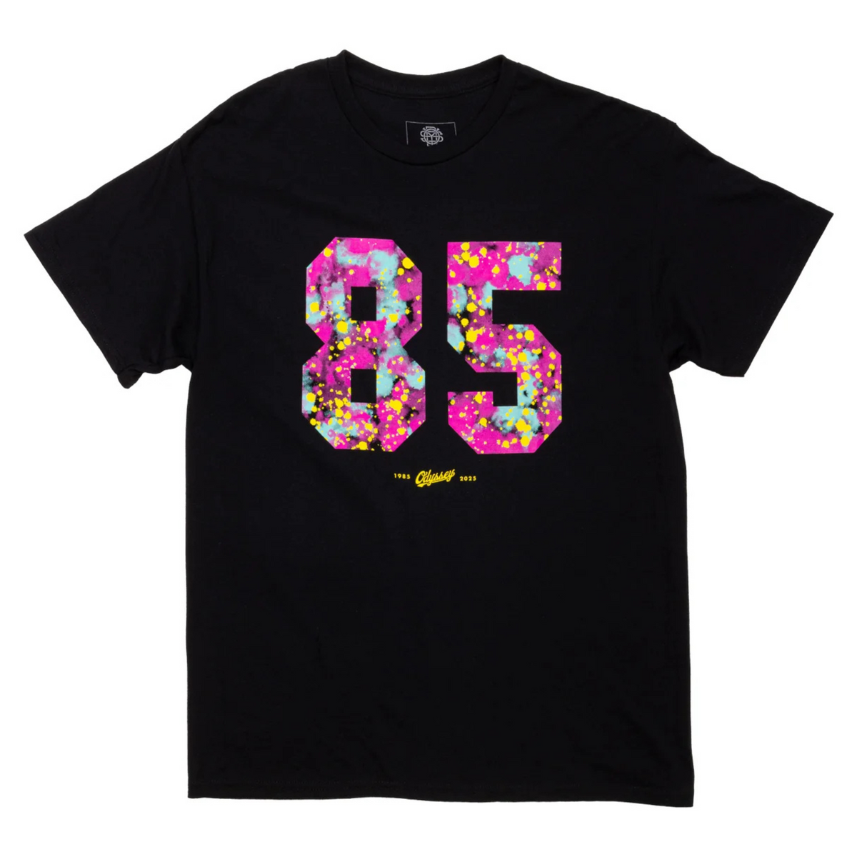 HYDE着 SPRAY GRAPHICS L/S TEE Odyssey '85 Splatter Shirt Black BMX Tee – The Secret BMX Shop