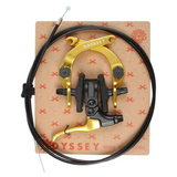 Odyssey Evo 2.5 Brake Kit anodized gold BMX U Brakes