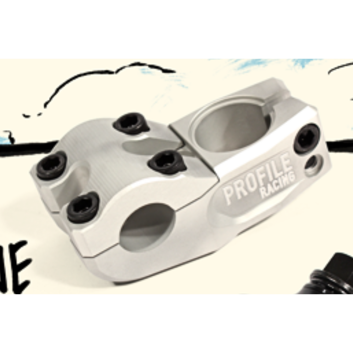 Profile Push Stem Winter Cloud Limited Edition Shane Halahan BMX