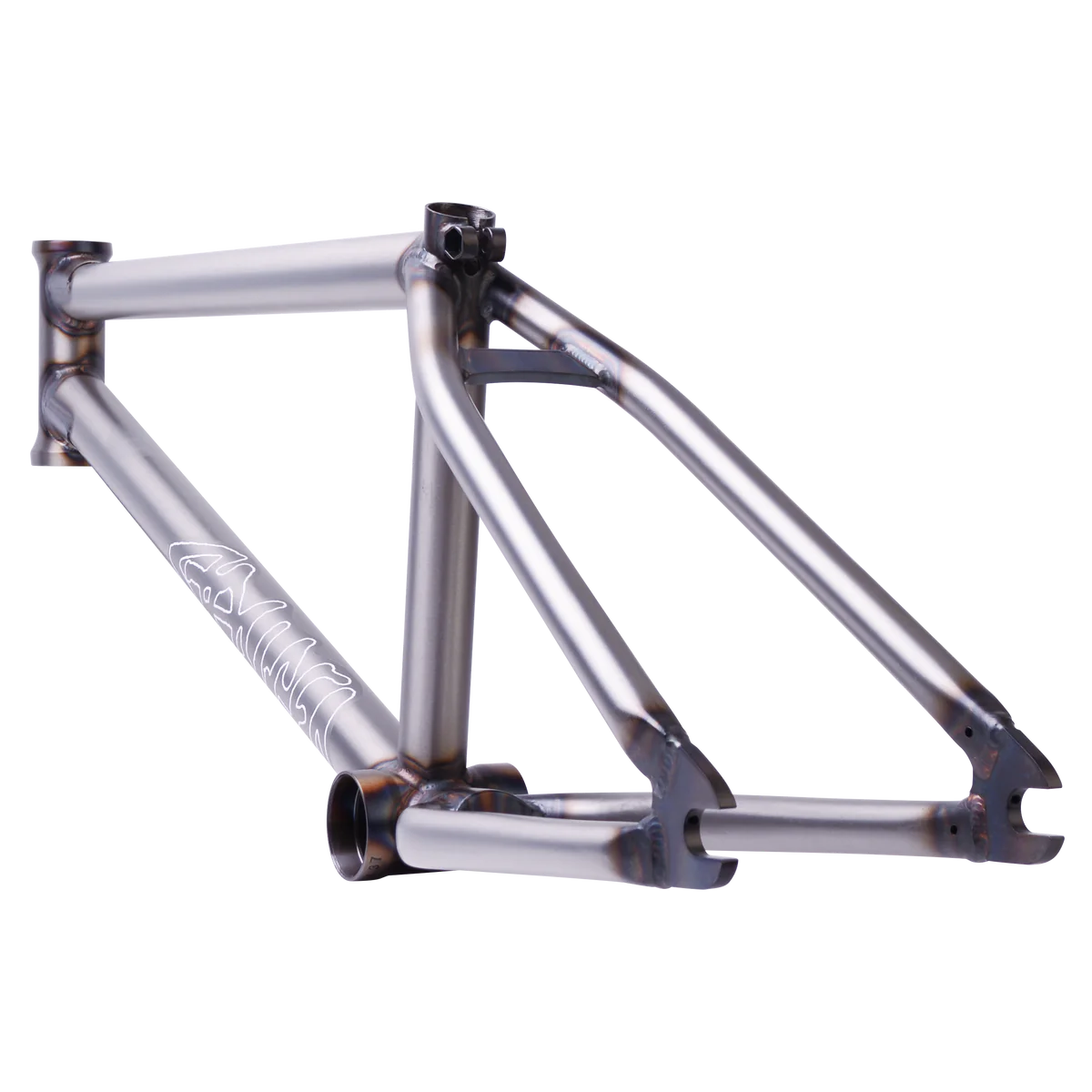 Stranger Royale Frame Raw BMX Frames – The Secret BMX Shop