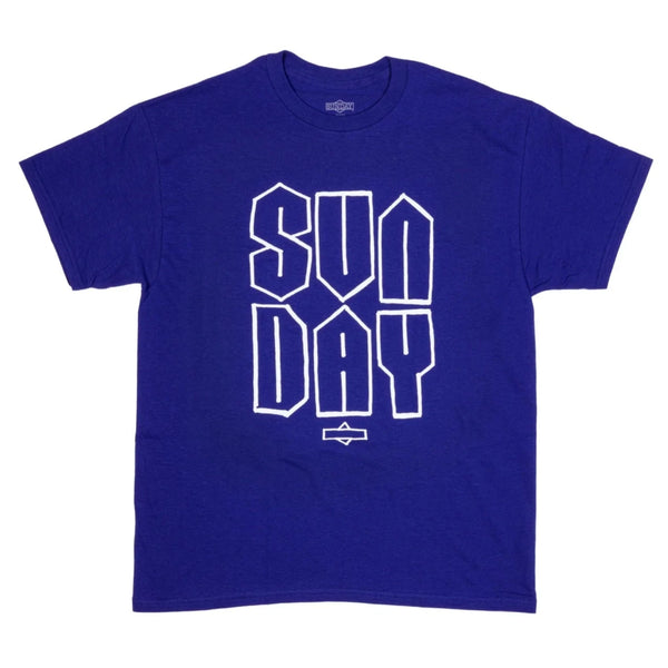 Sunday Cool S Tee Blue BMX Shirt