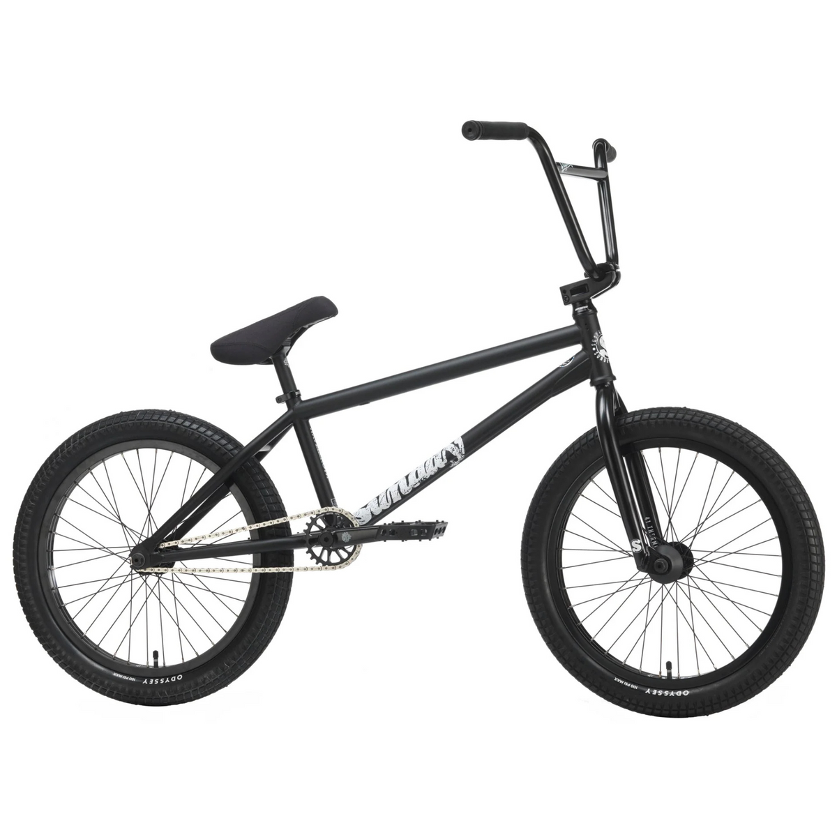 Sunday Wavelength Bike Matte Black BMX Bikes – The Secret BMX Shop