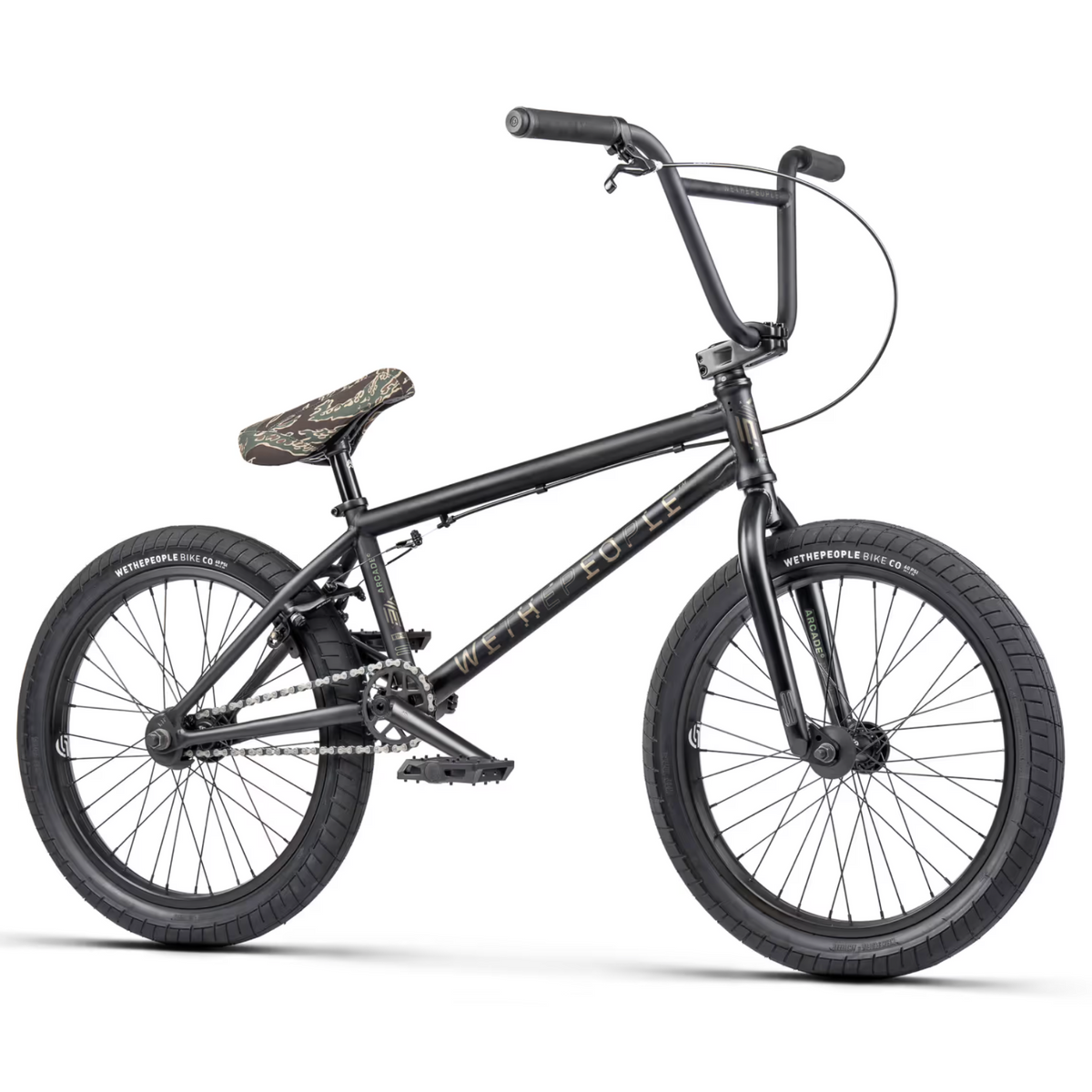 We The People Arcade Bike Matte Black BMX Bikes – The Secret