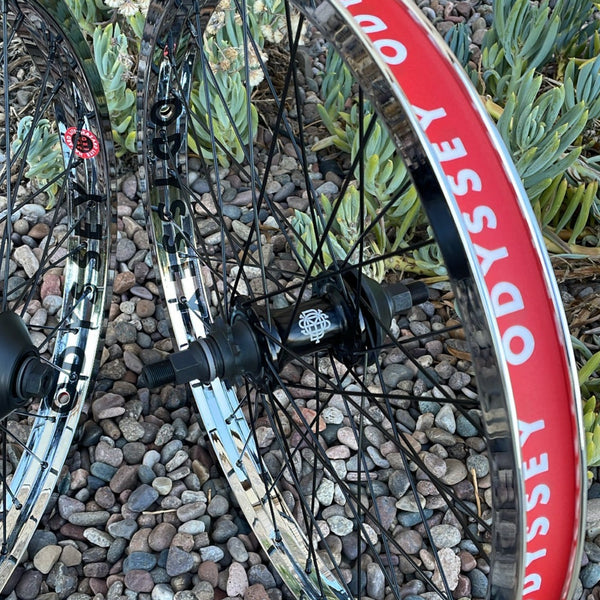 Odyssey Hazard Lite C5 Cassette Wheel BMX Wheels black chrome