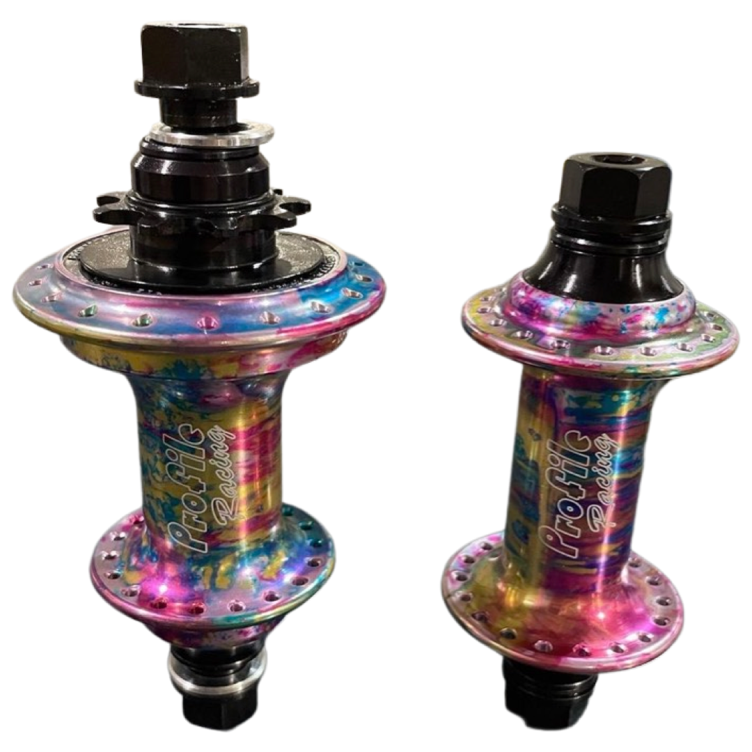 Profile Racing Galaxy Rust Elite Hubset - Limited Edition BMX Hubs