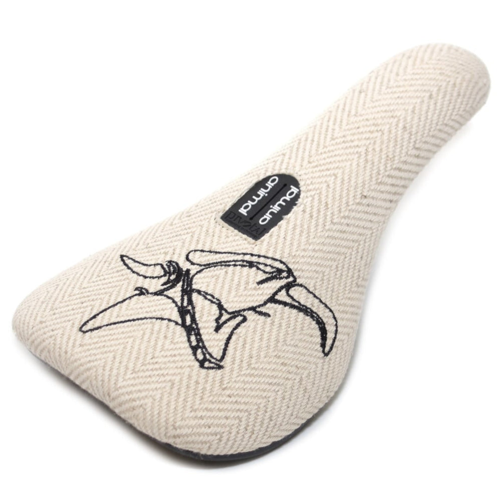 Animal Luv Slim Pivotal Seat White BMX Seats – The Secret BMX Shop