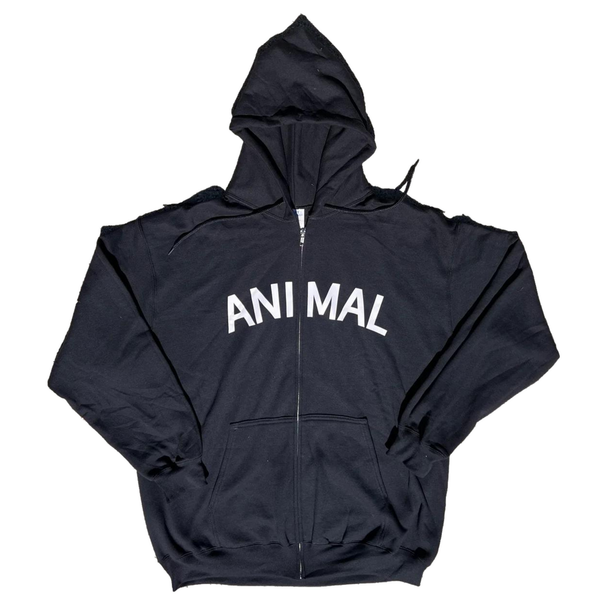 Animal zip up discount hoodie