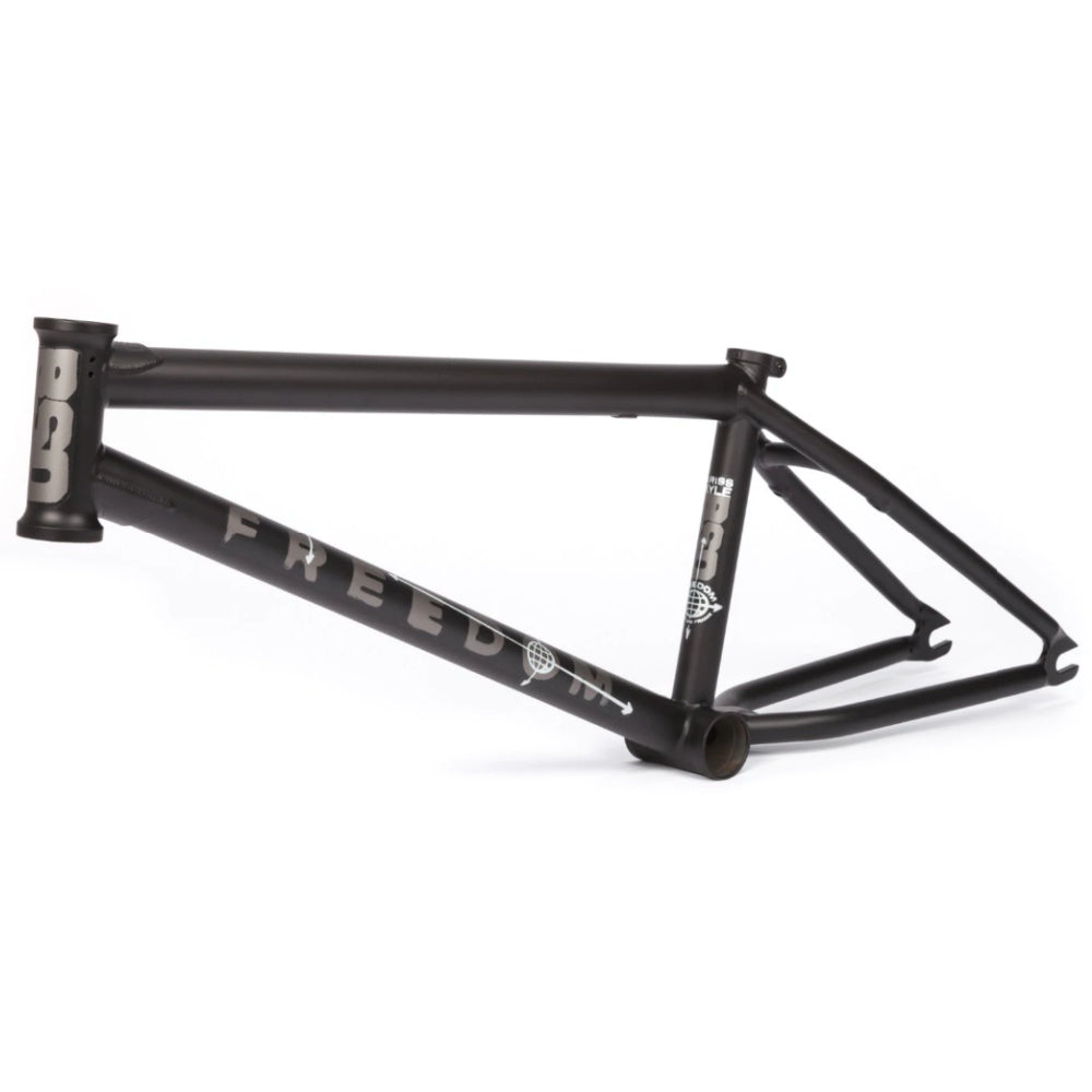 BSD Freedom Frame Flat Black BMX Frames – The Secret BMX Shop