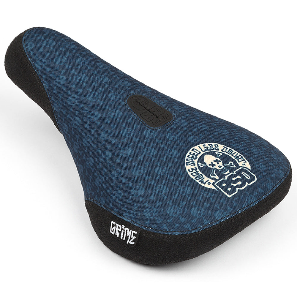 BSD Grime Pivotal Seat Blue/Black Denim Cox BMX Seats – The Secret
