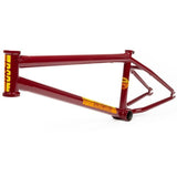 BSD Sureshot Frame burgundy BMX