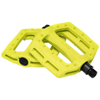Eclat Slash PC Pedals neon yellow BMX plastic Pedal