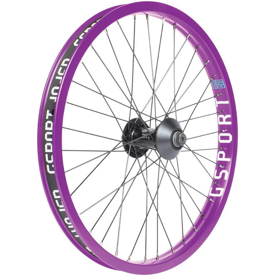 BMX ホイールセット GSPORT X MADERA GSPORT BMX CLUTCH v2 FREECOASTER WHEEL CYAN RAIN/BLACK