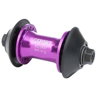 Gsport Roloway Front Hub anodized purple BMX Hubs 