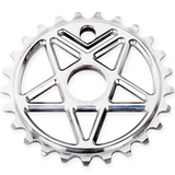 Eighties Bike Co. Pentagram Sprocket polished BMX