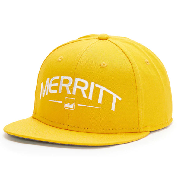Merritt Crispy Snapback Hat Yellow BMX Hats