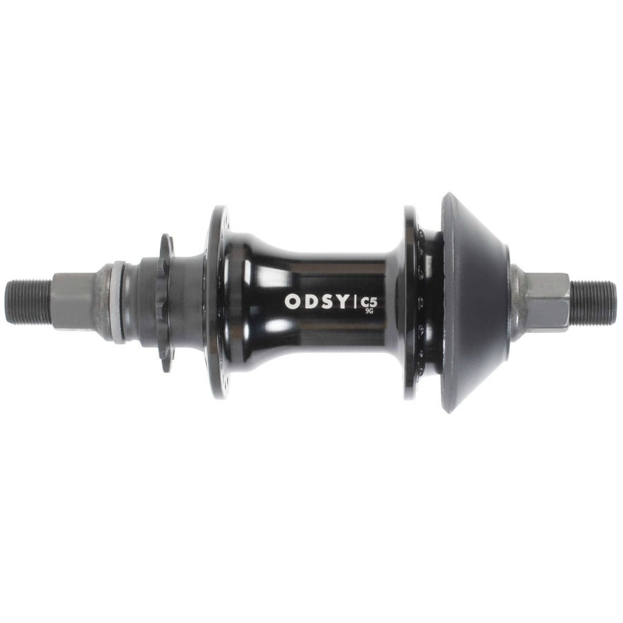 新品！BMXハブ「ODYSSEY BMX Cassette Hub 9T」36H Odyssey C5 BMX Rear Cassette Hub Black | Alans BMX