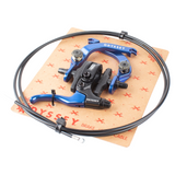 Odyssey Evo 2.5 Brake Kit anodized blue BMX Brakes