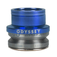 Odyssey Pro Headset anodized blue BMX Headsets