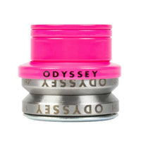 Odyssey Pro Headset hot pink BMX