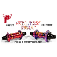 Profile Galaxy Rust Mini Hubset Limited Edition BMX Hubs Hub Set