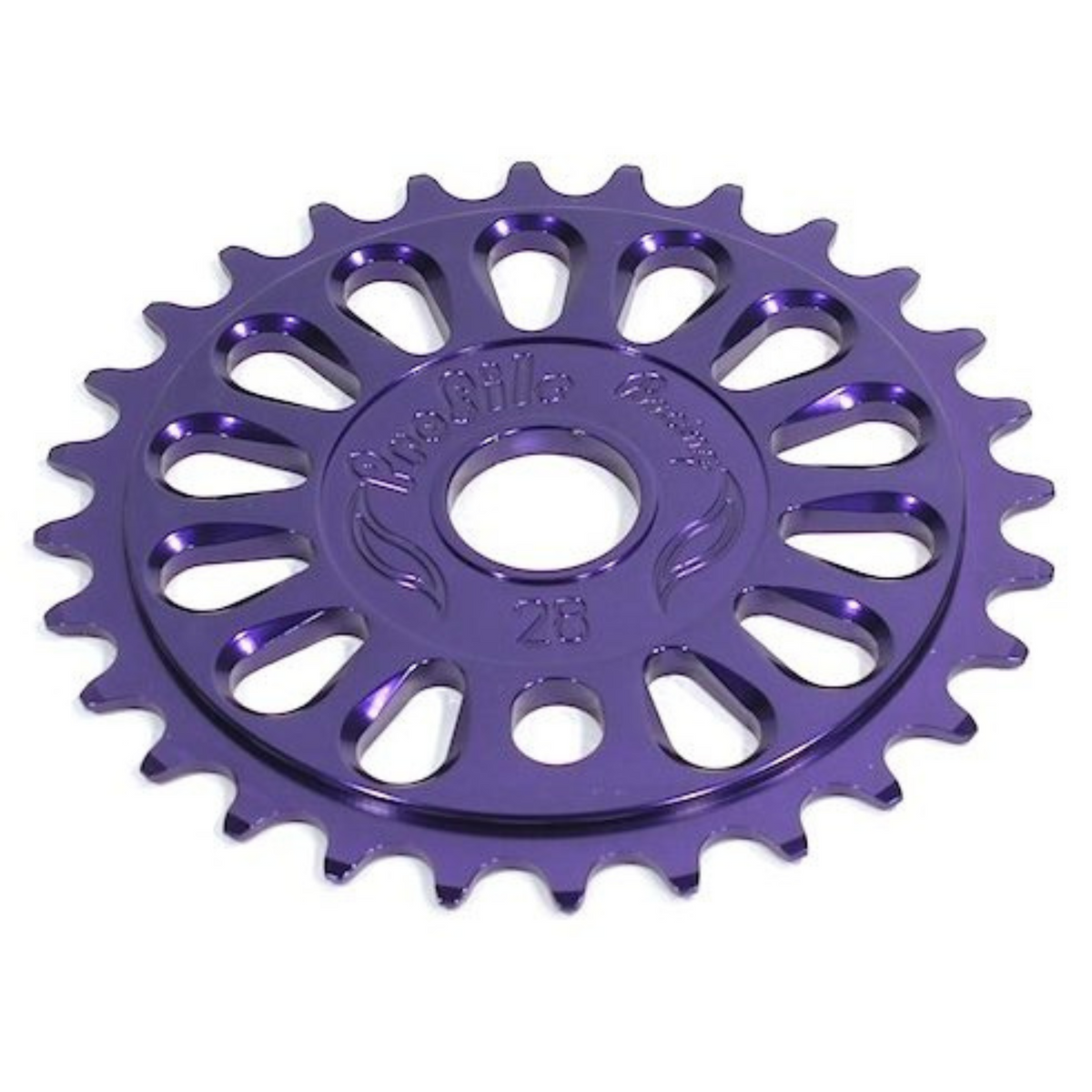 Purple bmx sprocket hotsell