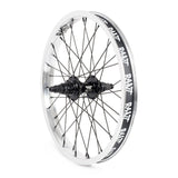 Rant 18" Party On V2 Cassette Wheel BMX Back Rear Wheels polished silver