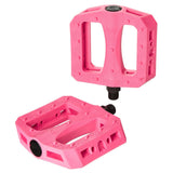 S&M Hoder BTM Pedals hot pink GNS BMX Pedal
