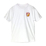 S&M Classic Shield Shirt white OG BMX Tee Shirts