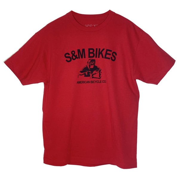 S&M Welder Tee red BMX Shirt