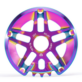 Eclat Abyss Guard Sprocket BMX Sprockets satin oil slick