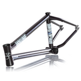 Volume Visa Frame Flat Trans Black BMX Frames