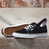 Vans Skate Chukka Low Shoes Black White Shoe