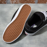 Vans Skate Chukka Low Shoes Black White Shoe