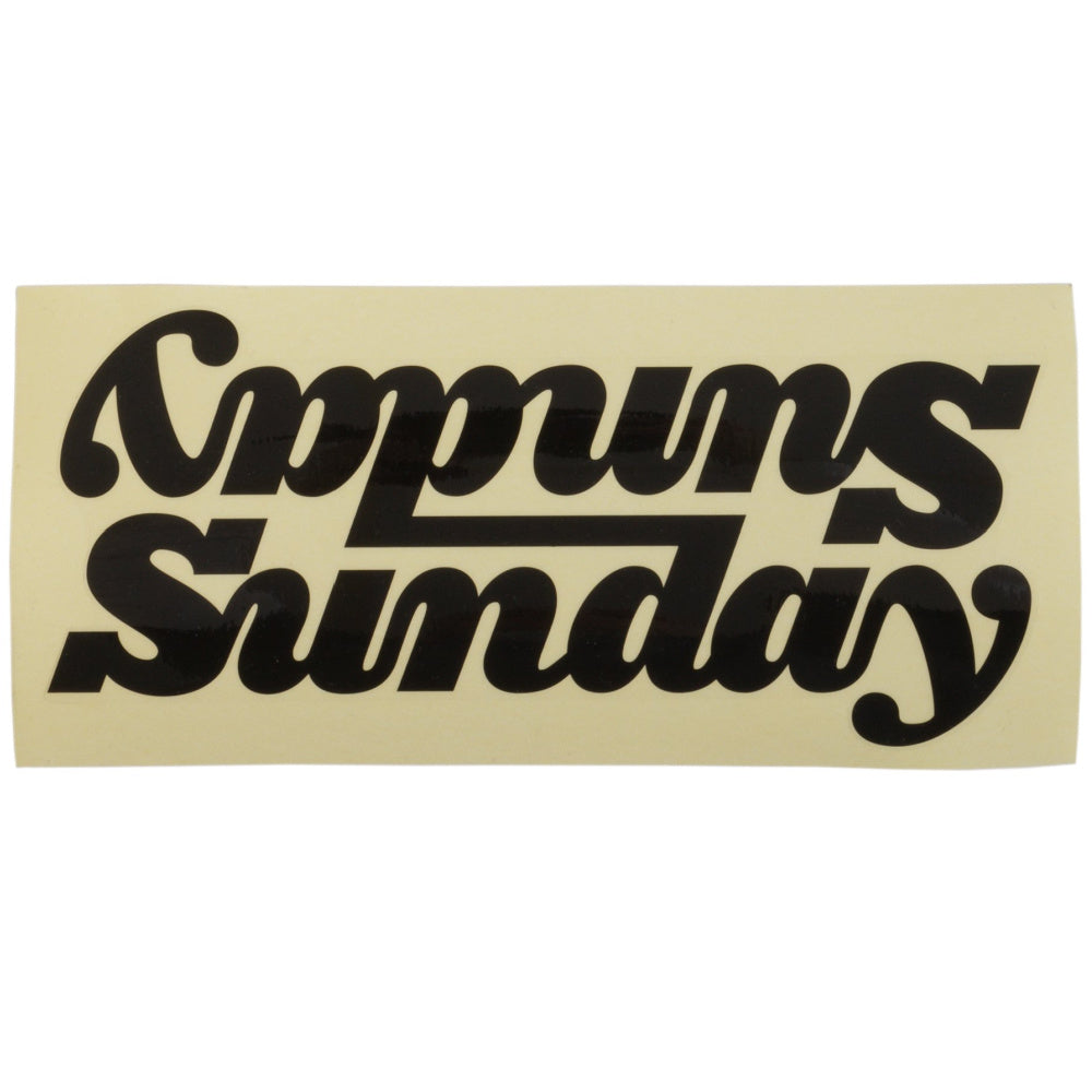 Sunday Classy Connected Frame Decal BMX Sticker – The Secret BMX Shop Sunday Classy Connected Frame Decal BMX Sticker – The Secret BMX Shop