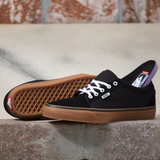 Vans Skate Chukka Low Shoes Black Gum Shoe